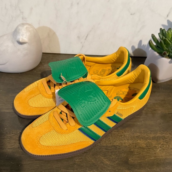 adidas Samba LT Preloved Yellow / Green / Gum - Picture 9 of 13